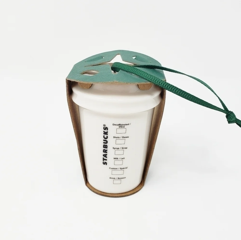 STARBUCKS collectible 2016 coffee cup ornament